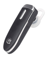 Manhattan 179553 Bluetooth Headset in black with in-ear design and integrated controls