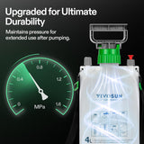 VIVOSUN 1 Gal/4L Pump Sprayer - 3 nozzles, 50 inch hose, pressure relief valve