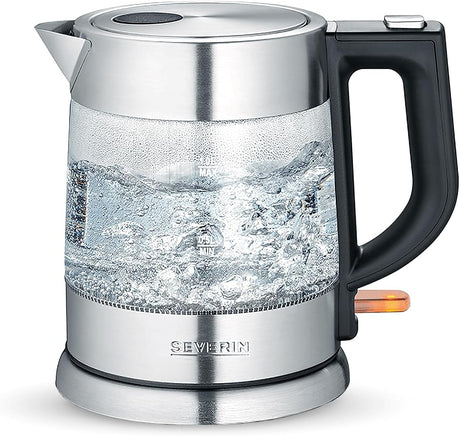 Severin Glass Kettle - Stainless Steel and Glass