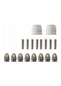 Parkside Nozzle and Electrode Set - 18-piece copper alloy for plasma cutters