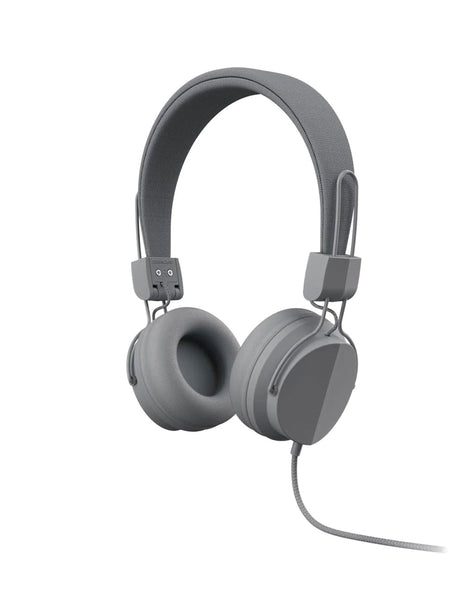 Silver Crest On-Ear Headphones - 40mm PET Diaphragm with music sharing