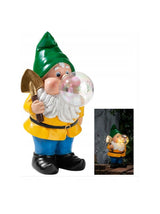 Livarno Home Solar LED Decoration Gnome - Hand-painted, Solar-powered