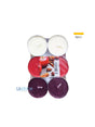 Livarno Home Apple Cinnamon Scented Candle Set - 6-piece