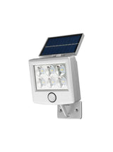 Livarno Home LED Solar Spotlight - Motion Detector, Cool White Light
