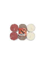 Livarno Home Scented Candle Set - Apple, Cinnamon, Vanilla