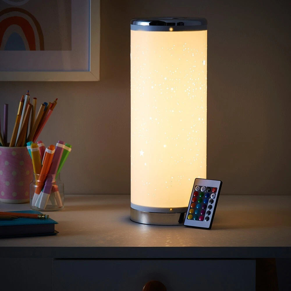 Livarno Home LED Starry Sky Table Lamp with RGB Remote Control