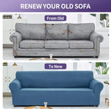 Joccun Stretch Spandex Jacquard Sofa Cover - 3-Cushion