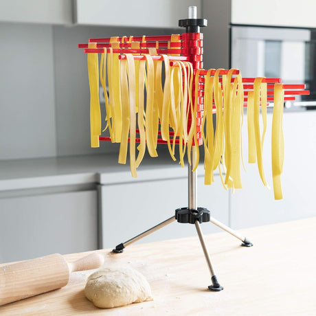 Navaris Collapsible Pasta Drying Rack - 16 rods