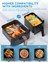 Midea 11L Dual Zone Air Fryer Oven - Wi-Fi Alexa Smart Connectivity