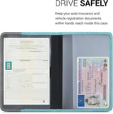 kwmobile Driving License Passport Holder - Faux Leather