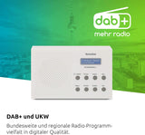 TechniSat TECHNIRADIO 3 DAB+ FM Portable Radio - White