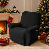 Recliner Chair Cover for Lazy Boy Recliners - Black, Stretch Fabric
