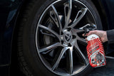 NIGRIN Power Wheel Cleaner - Acid-Free Gel Formula with Brake Dust Breaker and Action Indicator, 750ml