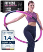 SummerFan Hula Hoop for beginners, featuring a smooth design and adjustable segments for effective workouts.