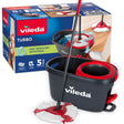 Vileda Easy Wring & Clean Spin Mop & Bucket Set with Foot Pedal and Microfibre Mop Head