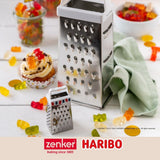 Zenker Haribo 4-Sided Mini Grater - Stainless Steel