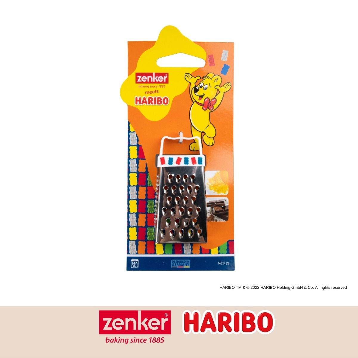 Zenker Haribo 4-Sided Mini Grater - Stainless Steel