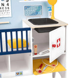 Playtive 2-In-1 Wooden Medical & Veterinary Cabinet