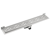 COMFORT DRAINS Linear Shower Floor Drain - Stainless Steel Wall & Floor Installation