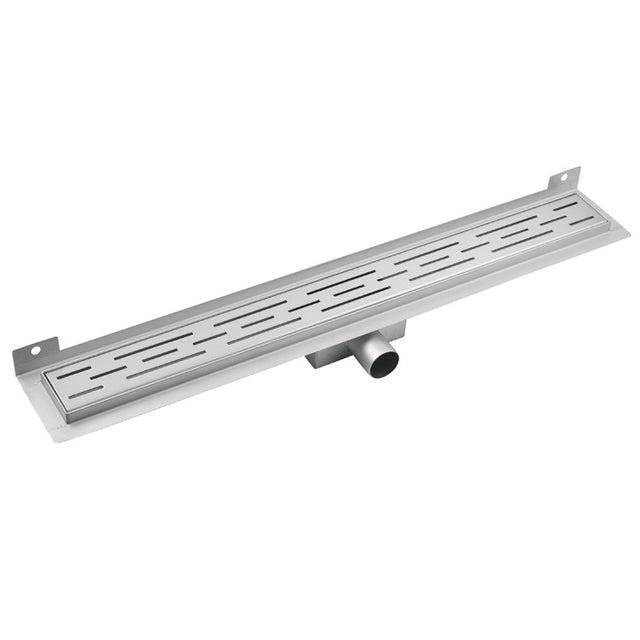 COMFORT DRAINS Linear Shower Floor Drain - Stainless Steel Wall & Floor Installation