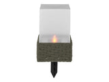 LIVARNO LED Solar Lamp with Flickering Flame Effect