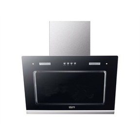 KromsLine KC-Prime-900-TC-BK Decorative Hood - 90cm Black Glass