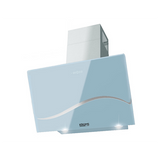 KromsLine KC-JYC-90-C-BK-IX Decorative Hood - 90cm Stainless Steel & Black Glass