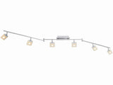 OBI Fano 6-Spot LED Lamp with Chrome Base